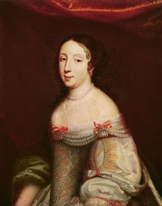 Portret van Anna van Oostenrijk (1601-1666), Infanta van Spanje, Koningin-gemalin van Frankrijk en Navarra (1615-1643)
